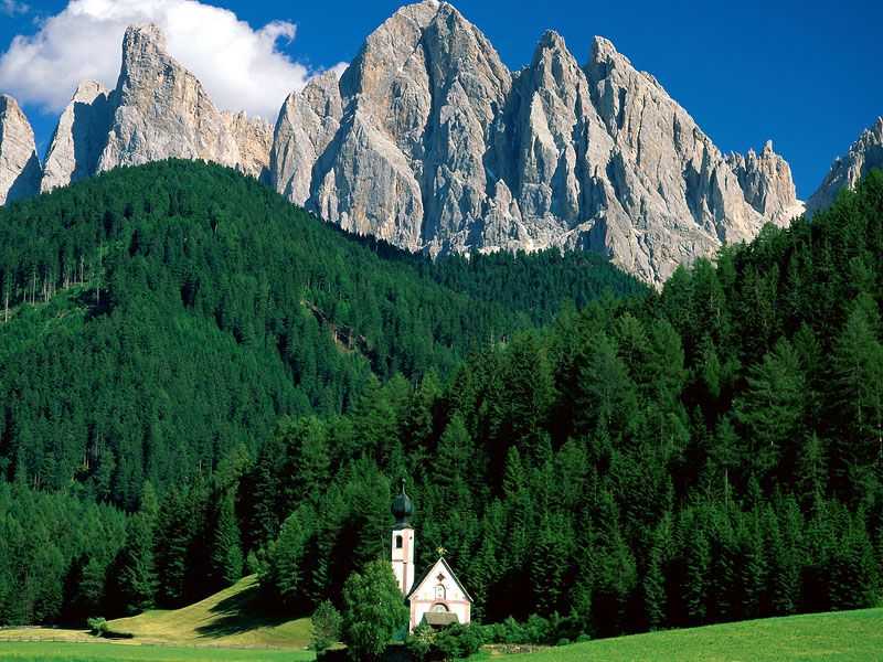 Dolomite Mountains Italy